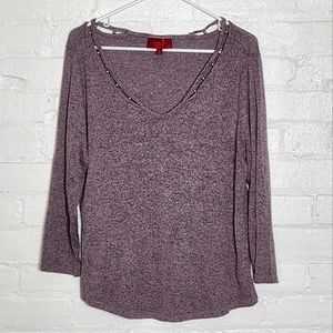 Jennifer Lopez Marled Sweater